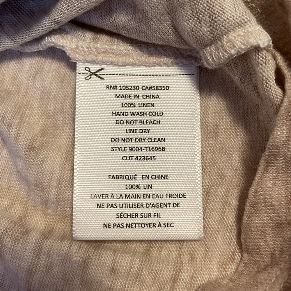 Joie linen cami. Size small. - Picture 4 of 7